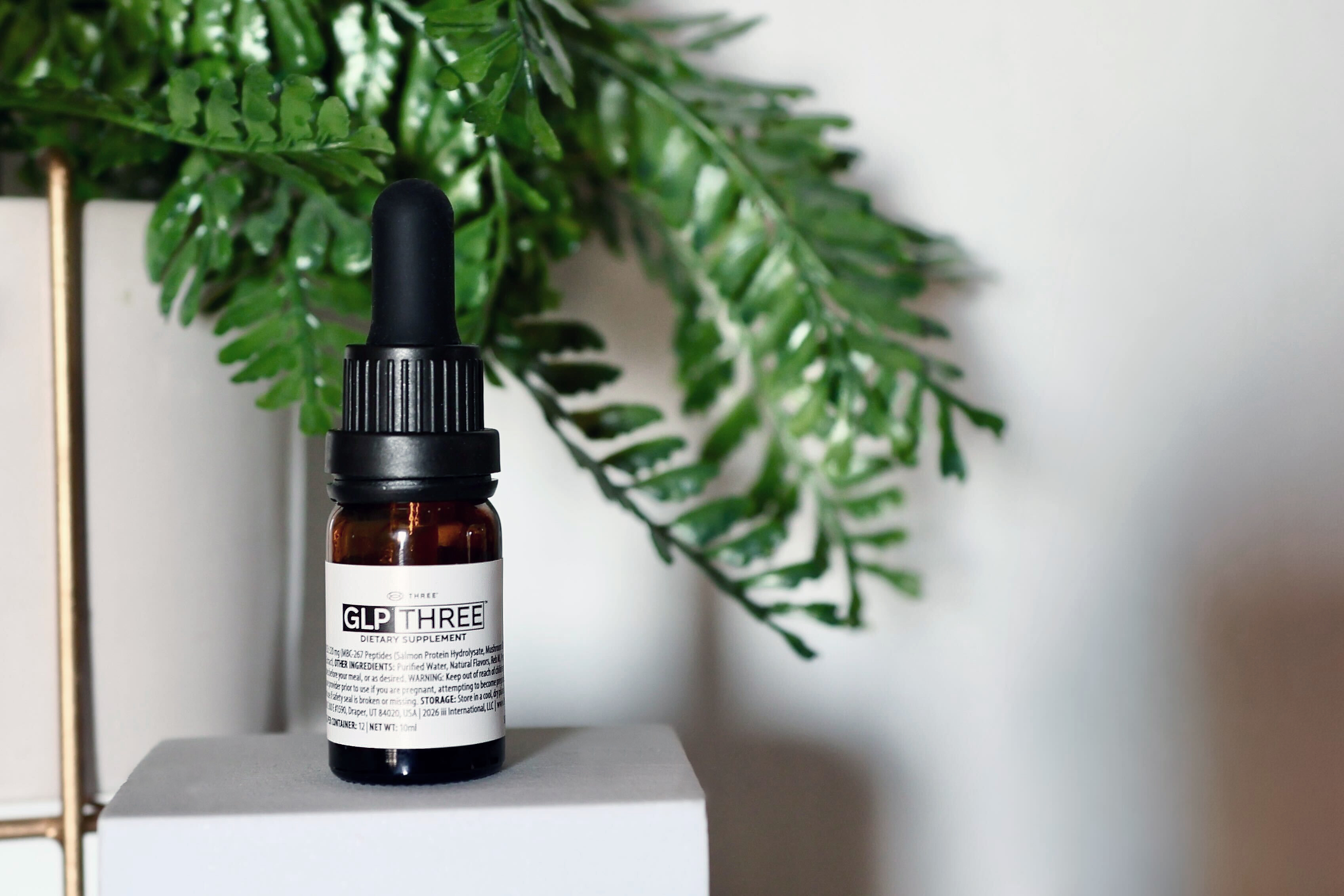 GLP THREE weight management dropper bottle by THREE International
